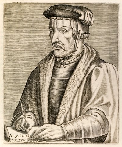 Heinrich Cornelius Agrippa, fra ?True Portraits?? av André Thévet, utgitt i 1584 av Andre Thevet