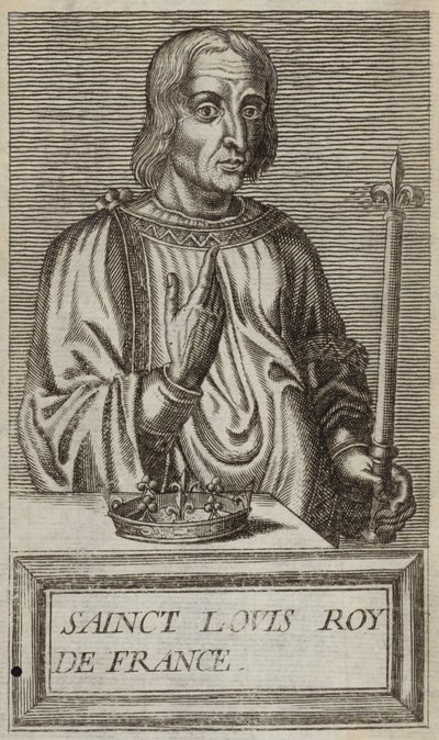 Kong Ludvig IX av Frankrike av Andre Thevet