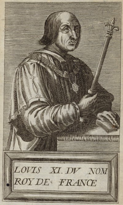 Kong Ludvig XI av Frankrike av Andre Thevet
