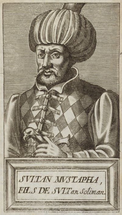 Mustafa I Deli av Andre Thevet