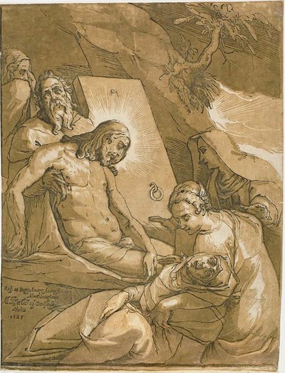 Gravleggingen av Andrea Andreani