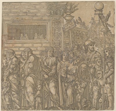Julius Cæsars triumf, 1599. av Andrea Andreani