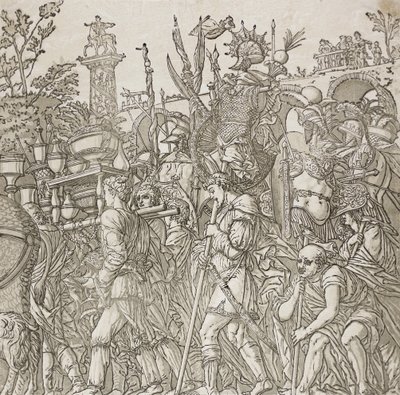 Cæsars triumf, 1599 av Andrea Andreani