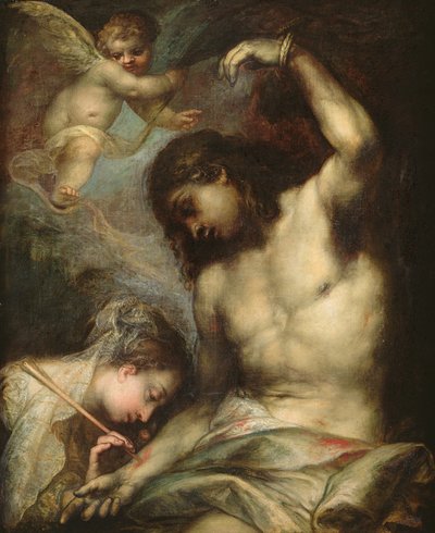 St Sebastian av Andrea Celesti