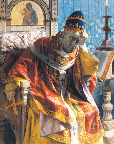 Boniface VIII (Anagni, ca 1230-Roma av Andrea Gastaldi