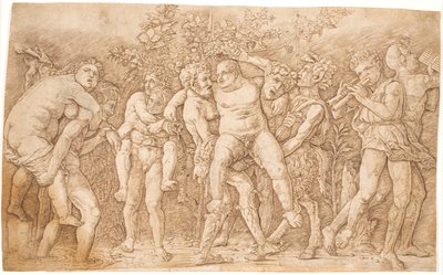 Bakre kanal med Silén av Andrea Mantegna