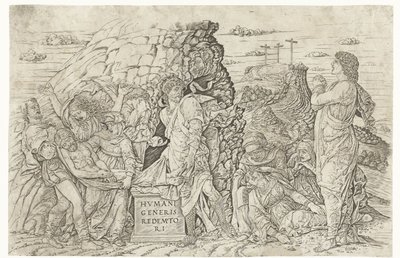 Kristi gravlegging av Andrea Mantegna