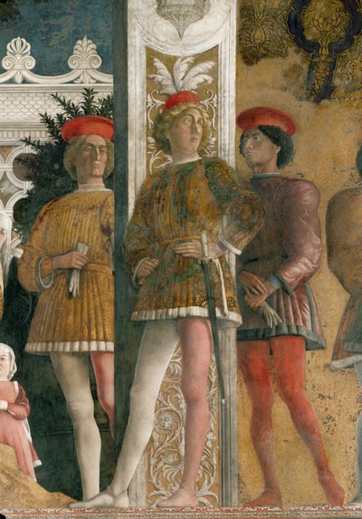 Lodovico II Gonzaga og familie (freske) av Andrea Mantegna