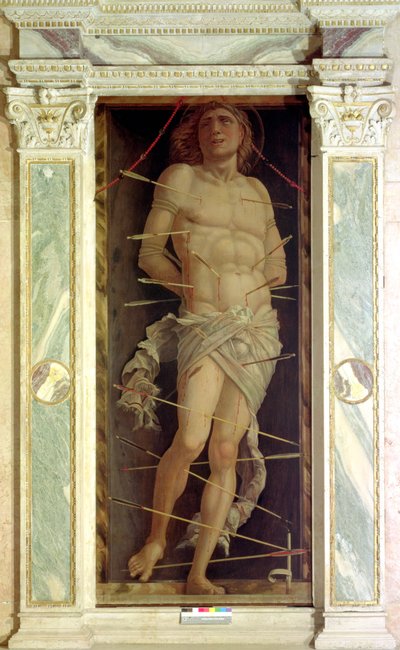 St. Sebastian av Andrea Mantegna
