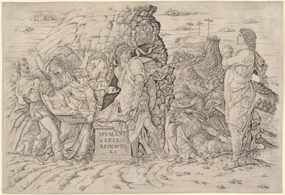 Gravleggingen av Andrea Mantegna