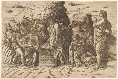 Gravleggingen av Andrea Mantegna