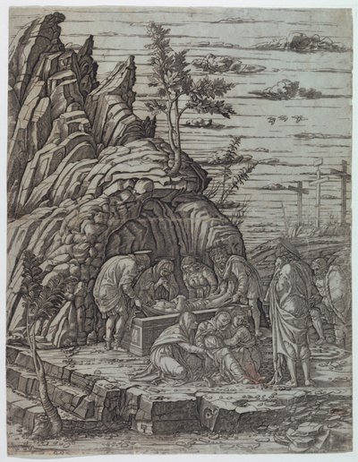 Gravleggingen av Andrea Mantegna