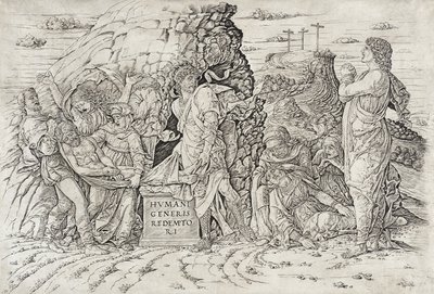 Gravleggelsen av Andrea Mantegna