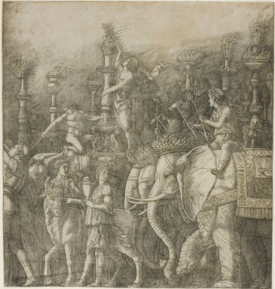 Julius Cæsars triumf av Andrea Mantegna