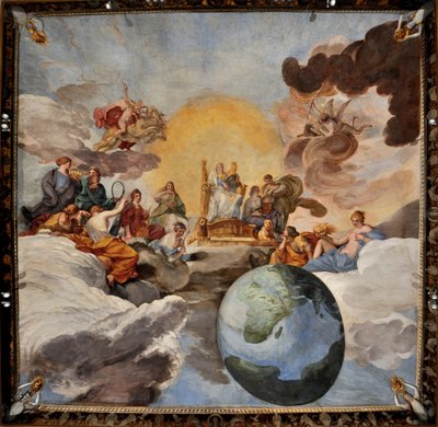 Den guddommelige visdoms triumf, 1629-1631. av Andrea Sacchi