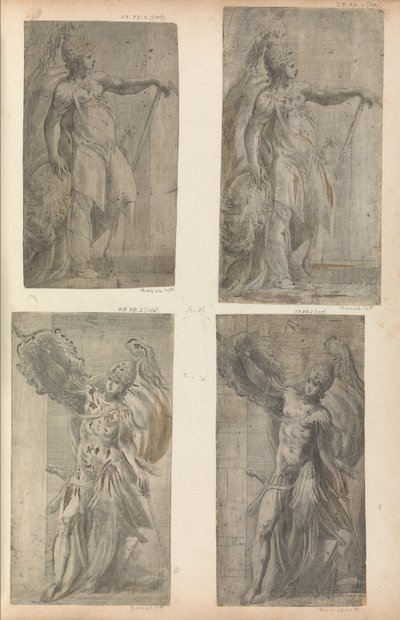 Bellona, ​​ca. 1546-52. av Andrea Schiavone