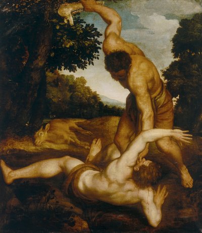 Samson drepte en filister av Andrea Schiavone