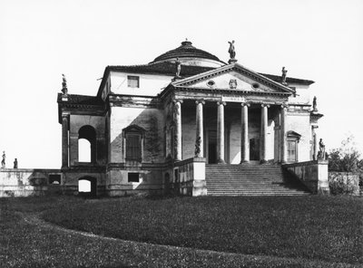 Utsikt over fasaden, ca. 1566-67 av Andrea Palladio