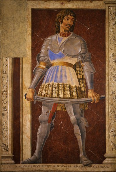 Pippo Spano, ca. 1448 av Andrea del Castagno