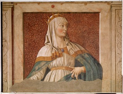Portrett av dronning Esther (fresco av Andrea del Castagno