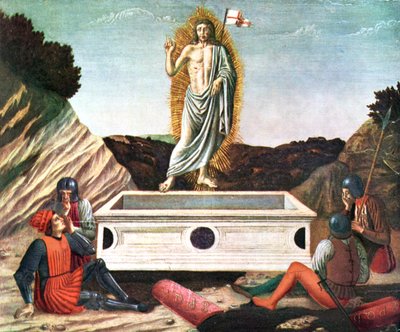 The Resurrection, midten av 1400-tallet, 1930. av Andrea del Castagno