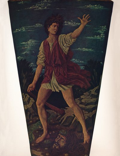 Den ungdommelige David, c1450 av Andrea del Castagno