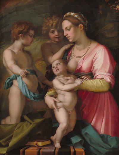 Veldedighet, før 1530. av Andrea del Sarto
