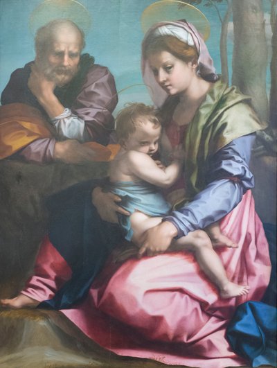 Hellig familie av Andrea del Sarto