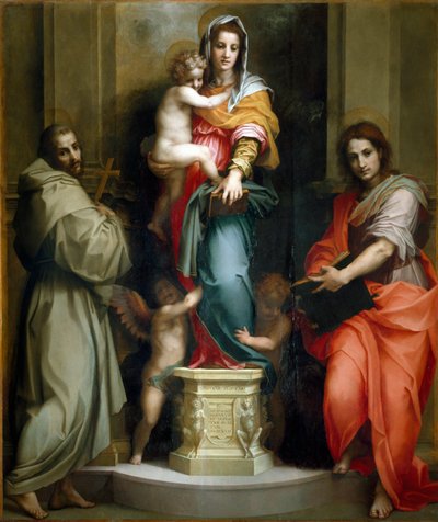 Madonna of the Harpies av Andrea del Sarto