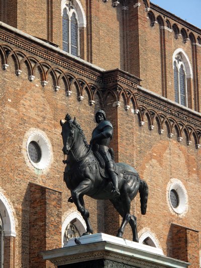 Rytterstatue av Condottiere Colleoni av Andrea del Verrocchio av Andrea del Verrocchio