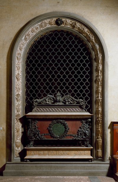 Begravelsesmonument til Piero og Giovanni de Medici, sønn av Cosimo de Medici den eldste av Andrea del Verrocchio
