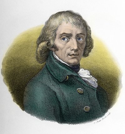 Portrett av Giuseppe Parini (1729-1799), gravering etter tegning av Andrea Appiani (1754-1817) av Andrea the Elder (after) Appiani