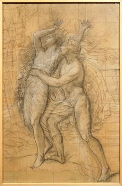 Apollo og Daphne av Andrea Appiani (1754-1817), tegning av Andrea the Elder Appiani