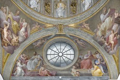 Saint Augustine og Saint Hieronymus, 1792-95 av Andrea the Elder Appiani