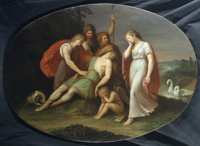 Adonis død av Andrea the Elder Appiani