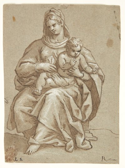 Maria med barnet av Andreas Bodan II