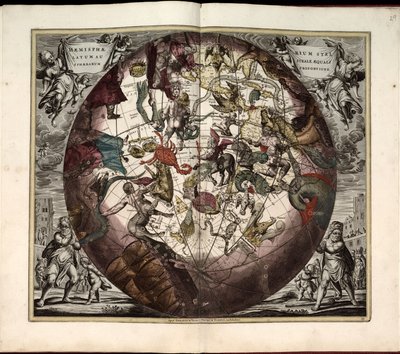 Makrokosmisk harmoni, eller, et nytt og universelt atlas, som viser en generell og ny kosmografi av det hele skapte universet av Andreas Cellarius