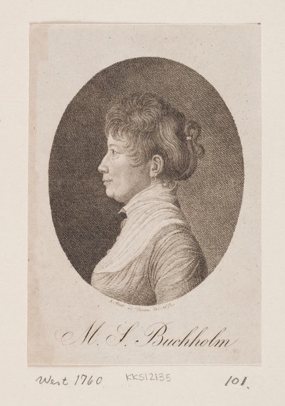 Magdalene Sophie Buchholm av Andreas Flint