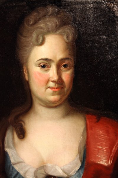Portrett av keiserinne Catherine I. 1684-1727, 1712 av Andreas Møller