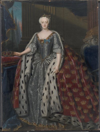 Sophie Magdalene, dronning av Christian VI av Andreas Møller