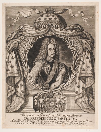 Kong Frederik IV av Andreas Reinhardt