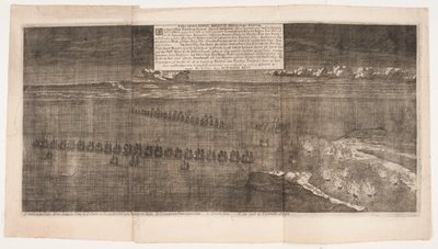 Sjøslaget ved Rügen. september 1712 av Andreas Reinhardt