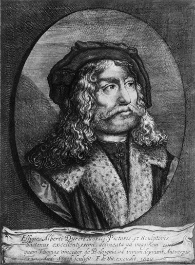 Portrett av Albrecht Durer, 1629, 1936 av Andreas Stock