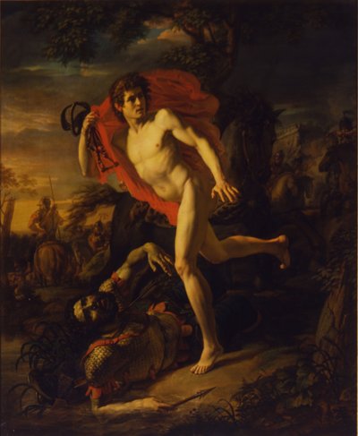 En ung manns heltedåd i Kiev i år 968, 1810 av Andrei Ivanovich Ivanov