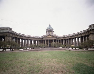 Kazan-katedralen i St. Petersburg, 1800-1811 av Andrei Nikiforovich Voronikhin