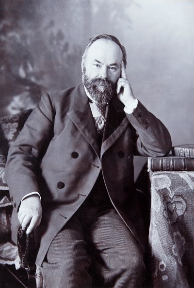 Pyotr Shchukin, russisk kunstsamler, c1890-c1900 av Andrei Osipovich Karelin