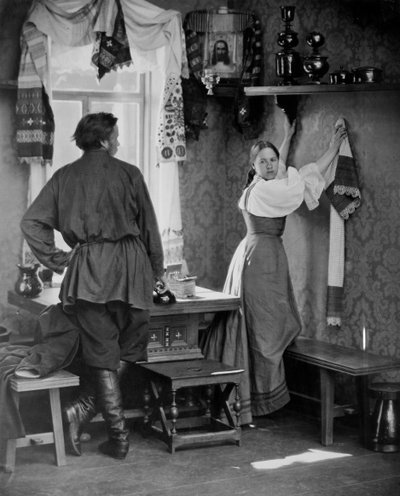 Russisk komposisjon, c1880-c1882 av Andrei Osipovich Karelin