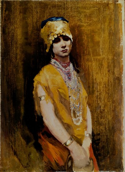 En danser, slutten av 1800-tallet. av Andrei Petrovich Ryabushkin