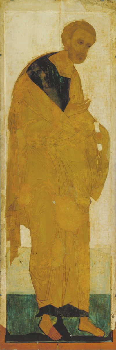 St Peter. Fra Deisus Tier av Andrei Rublev