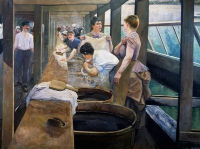 Hvitvaskere av Seinen av Andres de Santa Maria